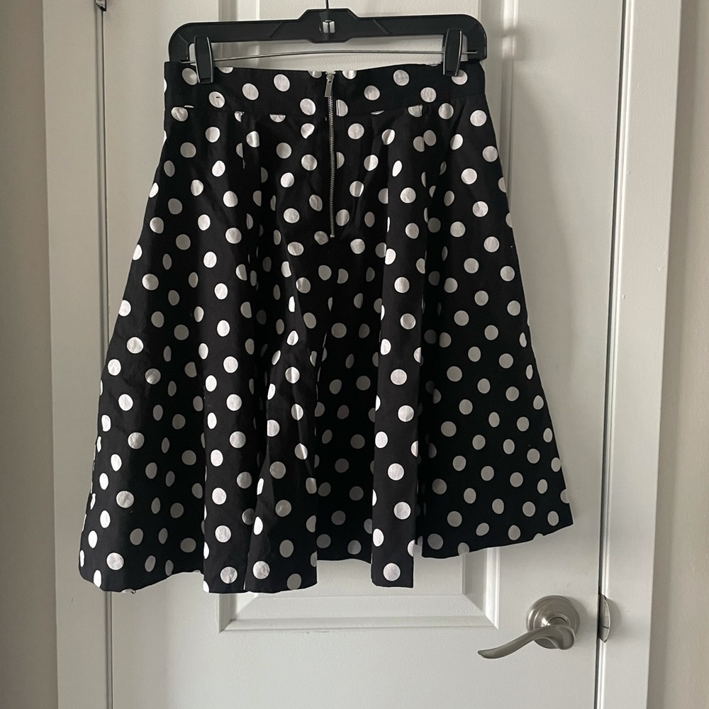 Polka Dot Circle Skirt View 2
